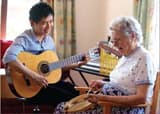 Music Therapy-induced speech and communication in older adults
